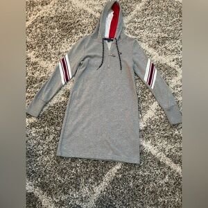 Tommy Hilfiger women’s hooded sweatshirt dress.